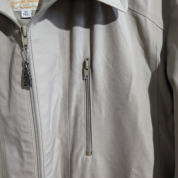 Vintage men's London Fog water repellent coat size 42 reg - Picture 13 of 14